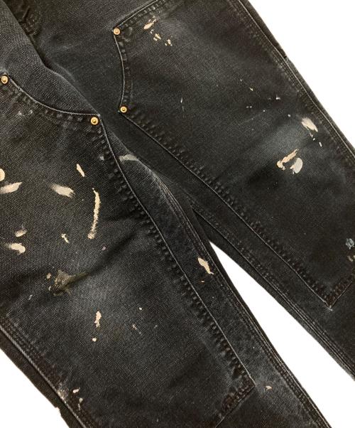 CarHartt（カーハート）CarHartt (カーハート) ダブルニーペインターパンツ ブラック サイズ:W33×L30の古着・服飾アイテム