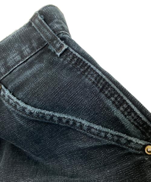 CarHartt（カーハート）CarHartt (カーハート) ダブルニーペインターパンツ ブラック サイズ:W33×L30の古着・服飾アイテム