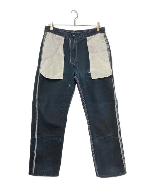 CarHartt（カーハート）CarHartt (カーハート) ダブルニーペインターパンツ ブラック サイズ:W33×L30の古着・服飾アイテム