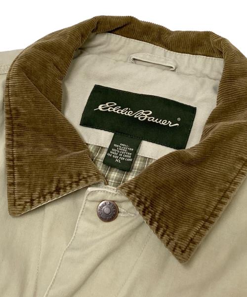 Eddie Bauer（エディーバウアー）Eddie Bauer (エディーバウアー) ハンティングジャケット ベージュ サイズ:XLの古着・服飾アイテム