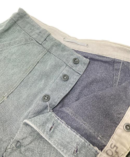 USED（ユーズド）USED (ユーズド) スイス軍ワークパンツ インディゴ サイズ:下記参照の古着・服飾アイテム