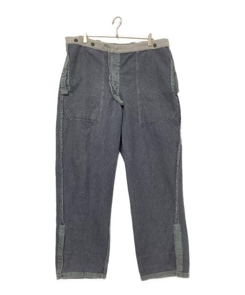 USED（ユーズド）USED (ユーズド) スイス軍ワークパンツ インディゴ サイズ:下記参照の古着・服飾アイテム