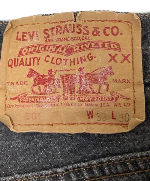 LEVI'S（リーバイス）LEVI'S (リーバイス) 501デニムパンツ ブラック サイズ:W38×L30の古着・服飾アイテム