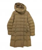 SHIPSシップス）の古着「フードロングダウン」｜ブラウン