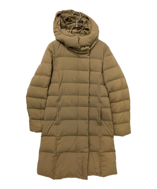 SHIPS（シップス）SHIPS (シップス) フードロングダウン ブラウン サイズ:36の古着・服飾アイテム