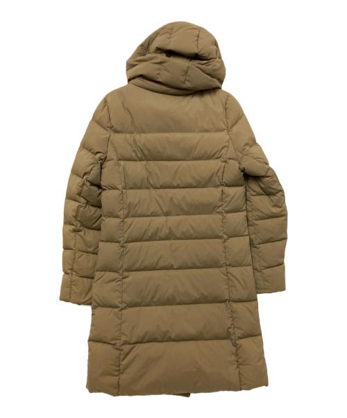 SHIPS（シップス）SHIPS (シップス) フードロングダウン ブラウン サイズ:36の古着・服飾アイテム