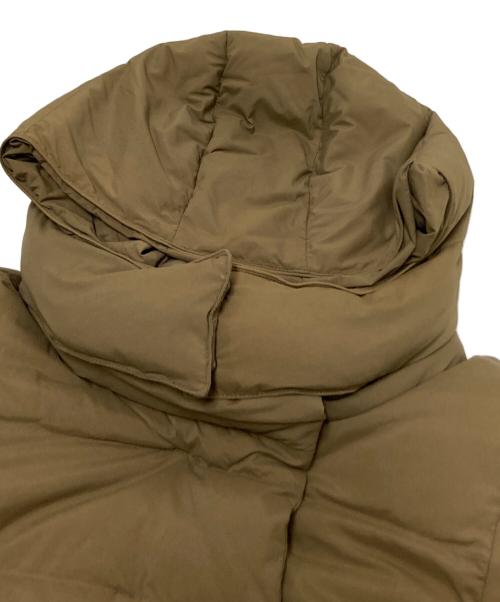 SHIPS（シップス）SHIPS (シップス) フードロングダウン ブラウン サイズ:36の古着・服飾アイテム
