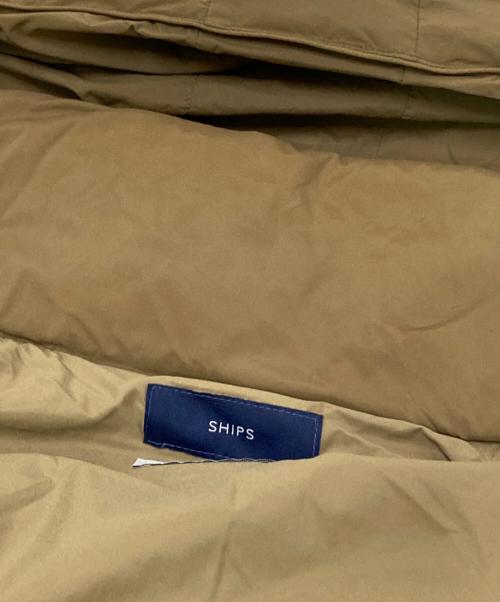 SHIPS（シップス）SHIPS (シップス) フードロングダウン ブラウン サイズ:36の古着・服飾アイテム