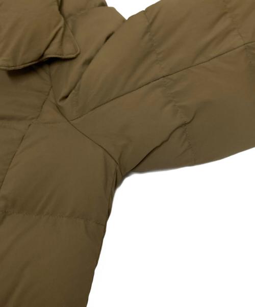 SHIPS（シップス）SHIPS (シップス) フードロングダウン ブラウン サイズ:36の古着・服飾アイテム