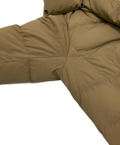 SHIPS（シップス）SHIPS (シップス) フードロングダウン ブラウン サイズ:36の古着・服飾アイテム