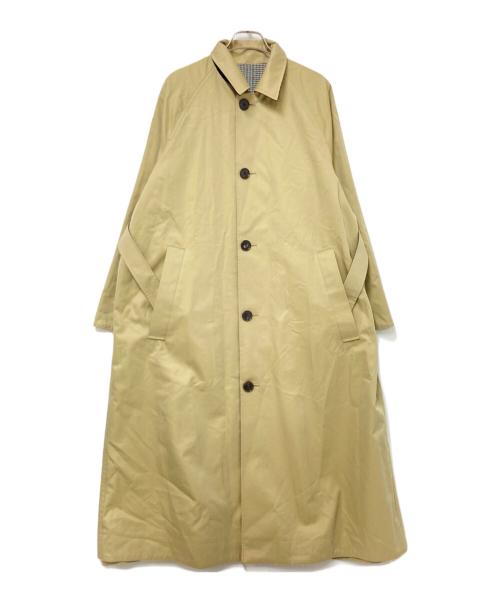 ticca（ティッカ）ticca (ティッカ) リバーシブルコート ホワイト×ベージュ サイズ:Fの古着・服飾アイテム