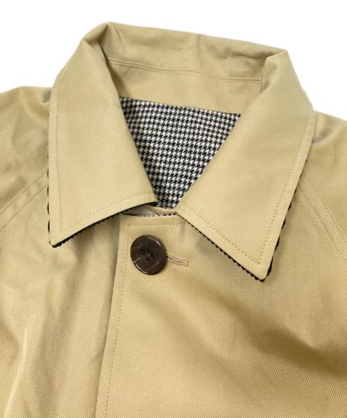 ticca（ティッカ）ticca (ティッカ) リバーシブルコート ホワイト×ベージュ サイズ:Fの古着・服飾アイテム