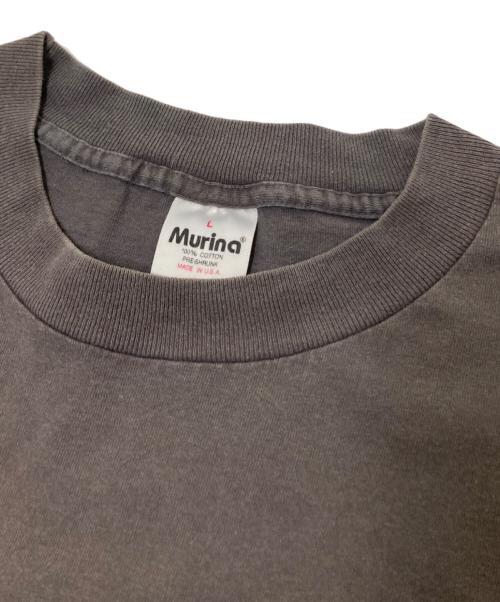 Murina（ムリナ）Murina (ムリナ) プリントTシャツ グレー サイズ:Lの古着・服飾アイテム