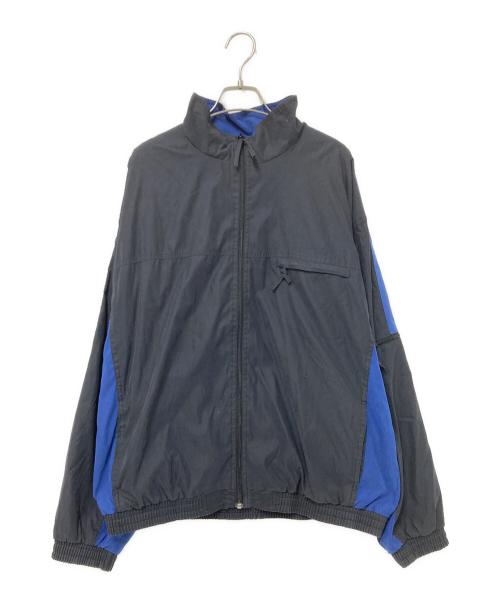 ONLINE（オンラ​​イン）ONLINE (オンラ​​イン) トラックジャケット ブラック×ブルー サイズ:Lの古着・服飾アイテム