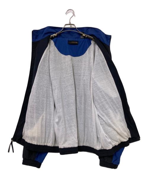 ONLINE（オンラ​​イン）ONLINE (オンラ​​イン) トラックジャケット ブラック×ブルー サイズ:Lの古着・服飾アイテム
