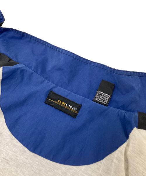 ONLINE（オンラ​​イン）ONLINE (オンラ​​イン) トラックジャケット ブラック×ブルー サイズ:Lの古着・服飾アイテム