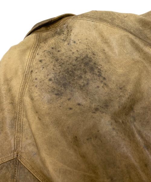 ARBERT（アルバート）ARBERT (アルバート) レザージャケット ブラウン サイズ:Sの古着・服飾アイテム