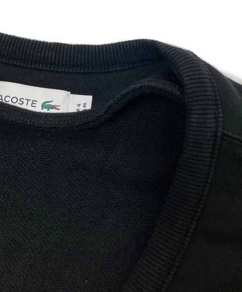 LACOSTE（ラコステ）LACOSTE (ラコステ) スウェットカーディガン ブラック サイズ:US:Mの古着・服飾アイテム