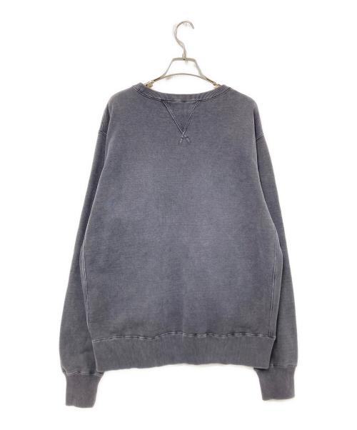 REMI RELIEF（レミレリーフ）REMI RELIEF (レミレリーフ) 両Vガゼット製品染めスウェット グレー サイズ:Lの古着・服飾アイテム