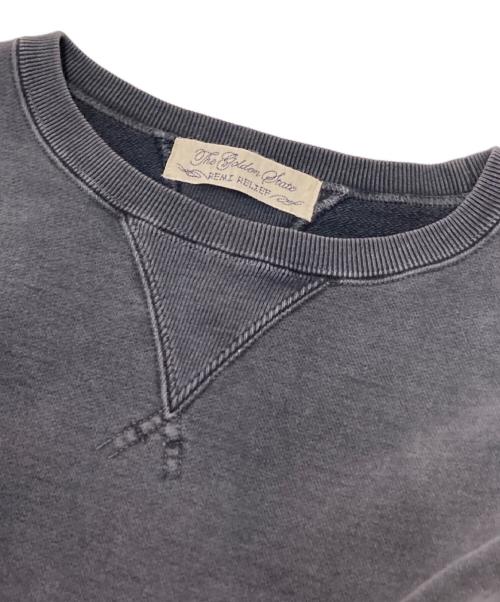 REMI RELIEF（レミレリーフ）REMI RELIEF (レミレリーフ) 両Vガゼット製品染めスウェット グレー サイズ:Lの古着・服飾アイテム