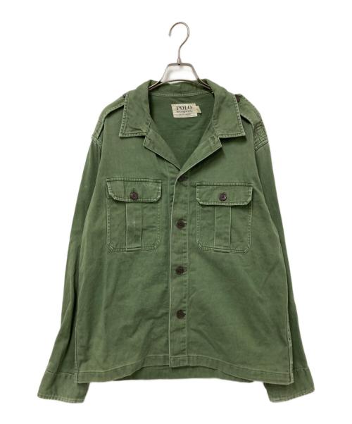Denim & Supply Ralph Lauren（デニム＆サプライ ラルフローレン）Denim & Supply Ralph Lauren (デニム＆サプライ ラルフローレン) ミリタリージャケット グリーン サイズ:Mの古着・服飾アイテム