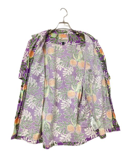 pataloha（パタロハ）pataloha (パタロハ) アロハシャツ パープル サイズ:Sの古着・服飾アイテム