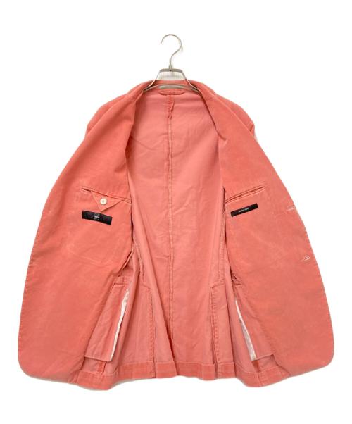ZEGNA（ゼニア）ZEGNA (ゼニア) コーデュロイ2Bジャケット ピンク サイズ:48Cの古着・服飾アイテム