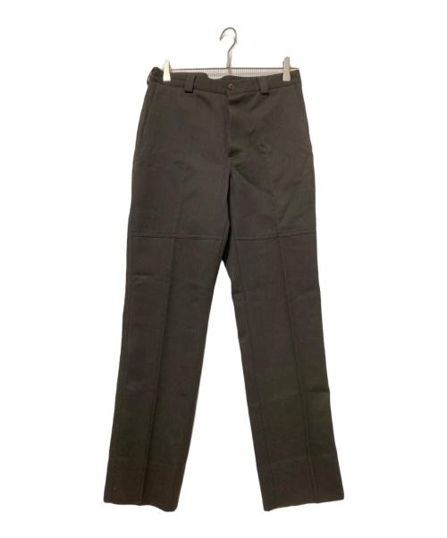 INCOTEX（インコテックス）INCOTEX (インコテックス) ウールセンタープレスパンツ ブラウン サイズ:46の古着・服飾アイテム