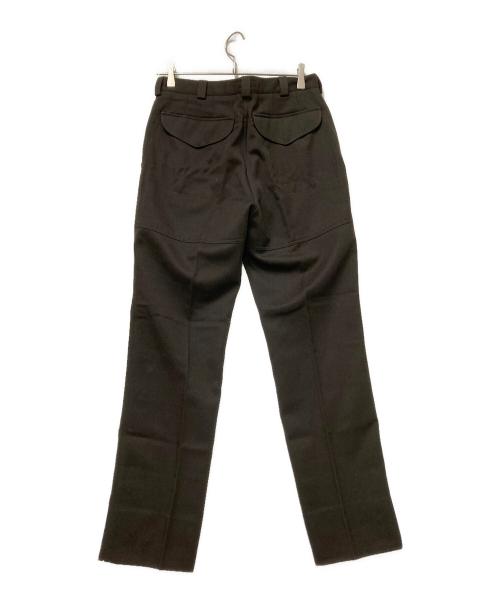 INCOTEX（インコテックス）INCOTEX (インコテックス) ウールセンタープレスパンツ ブラウン サイズ:46の古着・服飾アイテム