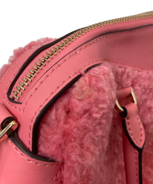 Kate Spade（ケイトスペード）Kate Spade (ケイトスペード) ボアショルダーバッグ ピンク サイズ:下記参照の古着・服飾アイテム
