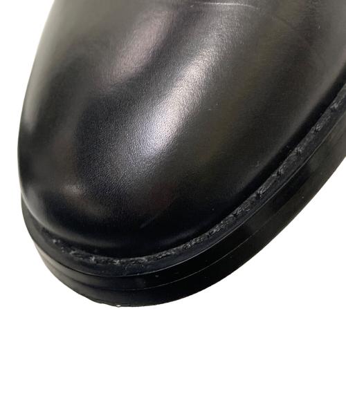 STACCATO（スタッカート）STACCATO (スタッカート) パールボタンレースアップブーツ ブラック サイズ:22.5㎝の古着・服飾アイテム