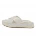 UGG (アグ) サンダル ホワイト サイズ:24.0cm：7000円