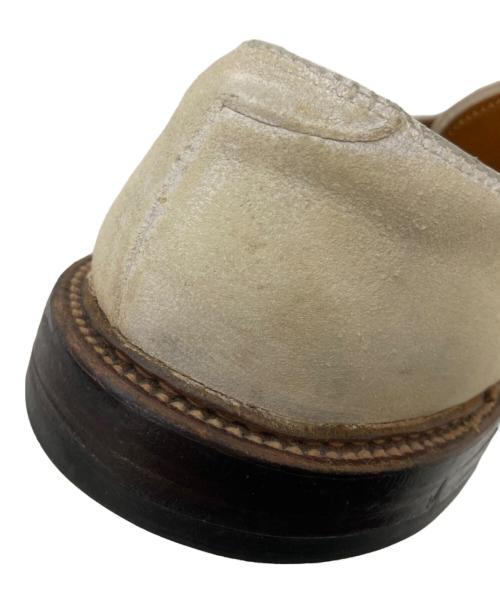 Alden（オールデン）Alden (オールデン) レースアップシューズ ベージュ サイズ:6 1/2の古着・服飾アイテム