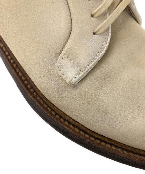 Alden（オールデン）Alden (オールデン) レースアップシューズ ベージュ サイズ:6 1/2の古着・服飾アイテム