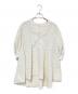 CADUNE（カデュネ）の古着「ジャガードブラウス」｜ホワイト