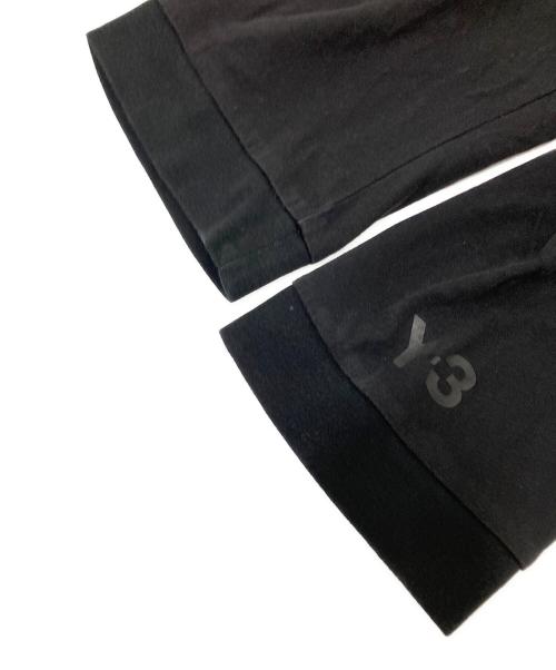 Y-3（ワイスリー）Y-3 (ワイスリー) ラグランカットソー ホワイト×ブラック サイズ:Mの古着・服飾アイテム