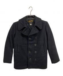 the put on shop（ザ プット オン ショップ）の古着「Pコート」｜ネイビー