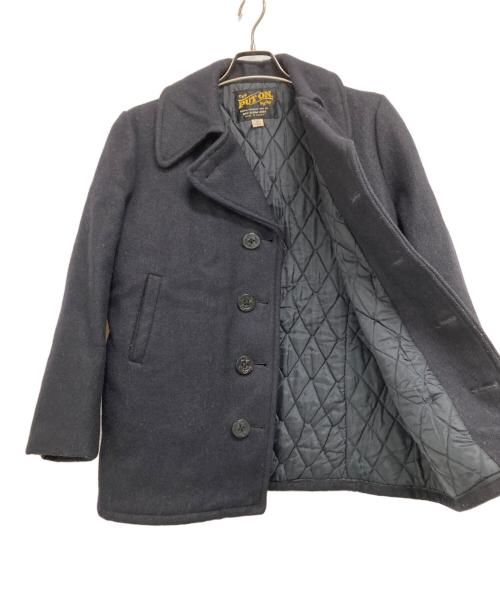 the put on shop（ザ プット オン ショップ）the put on shop (ザ プット オン ショップ) Pコート ネイビー サイズ:16の古着・服飾アイテム