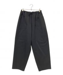 MARW UNITED ARROWS（マルゥ ユナイテッドアローズ）の古着「ドロストパンツ」｜ブラック