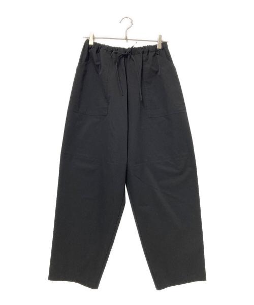 MARW UNITED ARROWS（マルゥ ユナイテッドアローズ）MARW UNITED ARROWS (マルゥ ユナイテッドアローズ) ドロストパンツ ブラック サイズ:38の古着・服飾アイテム