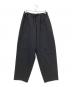 MARW UNITED ARROWS（マルゥ ユナイテッドアローズ）の古着「ドロストパンツ」｜ブラック