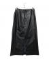 MARW UNITED ARROWS (マルゥ ユナイテッドアローズ) エコレザースカート ブラック サイズ:38：4000円