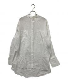 CHAOS（カオス）の古着「リネン混シャツ」｜ホワイト