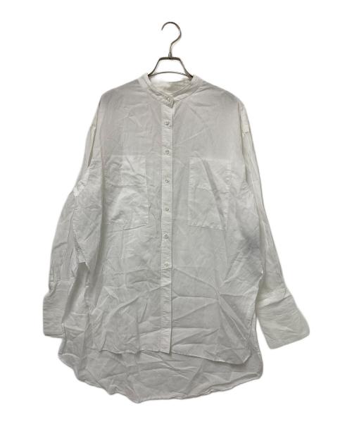 CHAOS（カオス）CHAOS (カオス) リネン混シャツ ホワイト サイズ:Fの古着・服飾アイテム