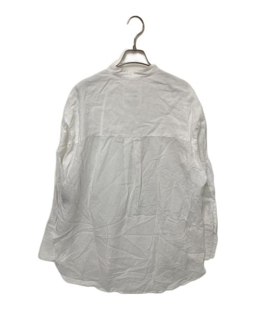 CHAOS（カオス）CHAOS (カオス) リネン混シャツ ホワイト サイズ:Fの古着・服飾アイテム