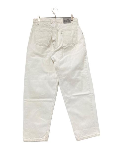 LEVI'S（リーバイス）LEVI'S (リーバイス) バギージーンズ ホワイト サイズ:W33×L30の古着・服飾アイテム