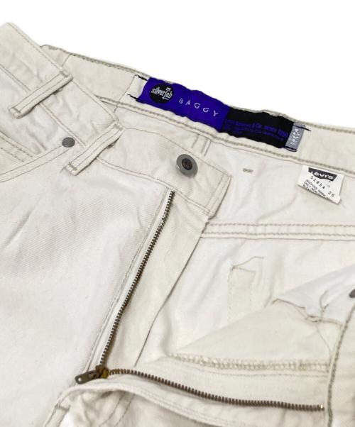 LEVI'S（リーバイス）LEVI'S (リーバイス) バギージーンズ ホワイト サイズ:W33×L30の古着・服飾アイテム