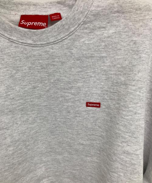 SUPREME（シュプリーム）SUPREME (シュプリーム) スモールボックスロゴスウェット グレー サイズ:XLの古着・服飾アイテム