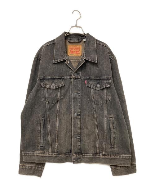 LEVI'S（リーバイス）LEVI'S (リーバイス) トラッカージャケット ブラック サイズ:XLの古着・服飾アイテム