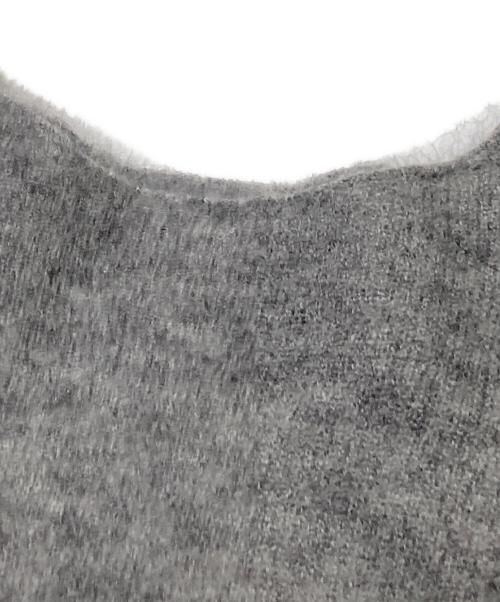 Spick and Span（スピック＆スパン）Spick and Span (スピックアンドスパン) ルーズモヘヤMIXボートネックニット グレー サイズ:下記参照の古着・服飾アイテム